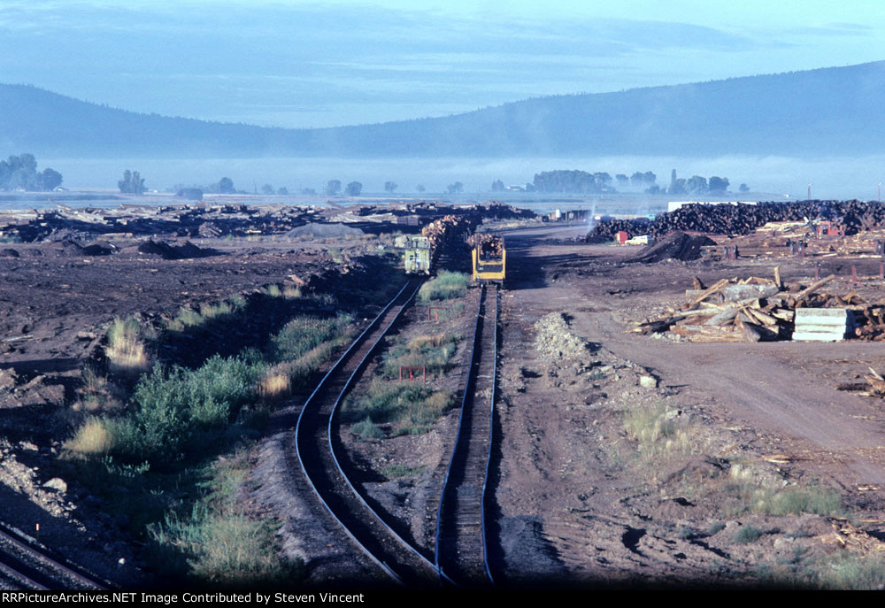 Oregon California & Eastern transfer yard at Bly, Oregon.